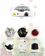 𝐂𝐨𝐦𝐩𝐚𝐜𝐭 𝐄𝐥𝐞𝐜𝐭𝐫𝐢𝐜 𝐂𝐨𝐢𝐥 𝐁𝐮𝐫𝐧𝐞𝐫 - Image 4