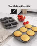 𝐌𝐚𝐬𝐭𝐞𝐫𝐁𝐚𝐤𝐞 𝟔-𝐂𝐮𝐩 𝐌𝐮𝐟𝐟𝐢𝐧 𝐏𝐚𝐧 - Image 3