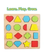 Colorful Geometric Shapes Puzzle