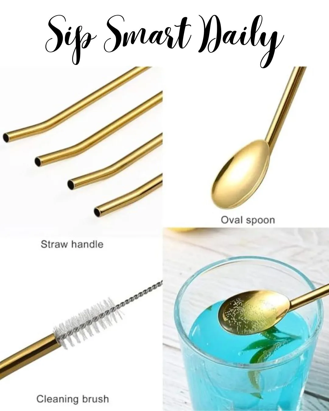 pen (18) (1) 𝐒𝐭𝐚𝐢𝐧𝐥𝐞𝐬𝐬 𝐒𝐭𝐫𝐚𝐰 𝐒𝐩𝐨𝐨𝐧 𝐒𝐞𝐭 (6-Piece with Brush) - Image 1