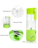 𝐏𝐨𝐫𝐭𝐚𝐛𝐥𝐞 𝐔𝐒𝐁 𝐉𝐮𝐢𝐜𝐞𝐫 𝐁𝐥𝐞𝐧𝐝𝐞𝐫 (380ml) - Image 3