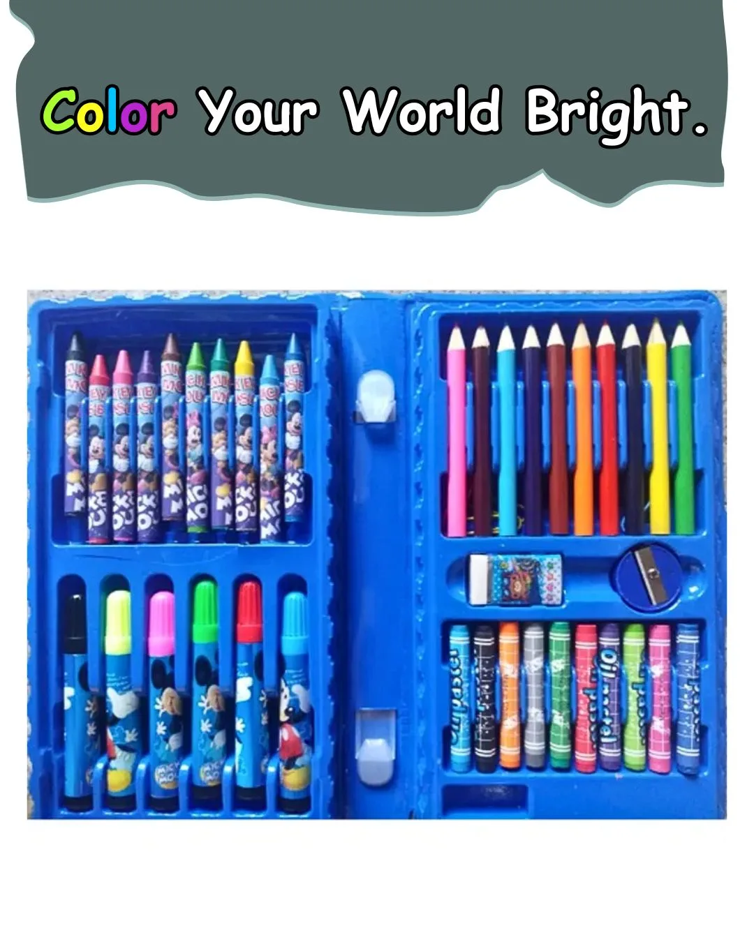 pen (32) (1) 𝐂𝐨𝐥𝐨𝐫 𝐂𝐫𝐚𝐳𝐞 𝟒𝟐-𝐏𝐢𝐞𝐜𝐞 𝐊𝐢𝐝𝐬 𝐀𝐫𝐭 𝐒𝐞𝐭 - Image 1