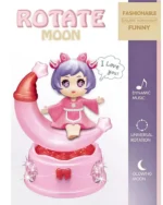 𝐑𝐨𝐭𝐚𝐭𝐢𝐧𝐠 𝐌𝐨𝐨𝐧 𝐃𝐨𝐥𝐥 𝐓𝐨𝐲 (with Lights & Music) - Image 3