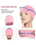 𝐌𝐢𝐠𝐫𝐚𝐢𝐧𝐞 𝐑𝐞𝐥𝐢𝐞𝐟 𝐈𝐜𝐞 𝐂𝐚𝐩 (Random Color) - Image 2