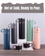 ThermoMate 3-Piece Vacuum Flask Set