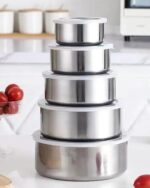 𝐌𝐮𝐥𝐭𝐢-𝐏𝐮𝐫𝐩𝐨𝐬𝐞 𝐊𝐢𝐭𝐜𝐡𝐞𝐧 𝐁𝐨𝐰𝐥 𝐒𝐞𝐭 𝐎𝐟 𝟓 - Image 3