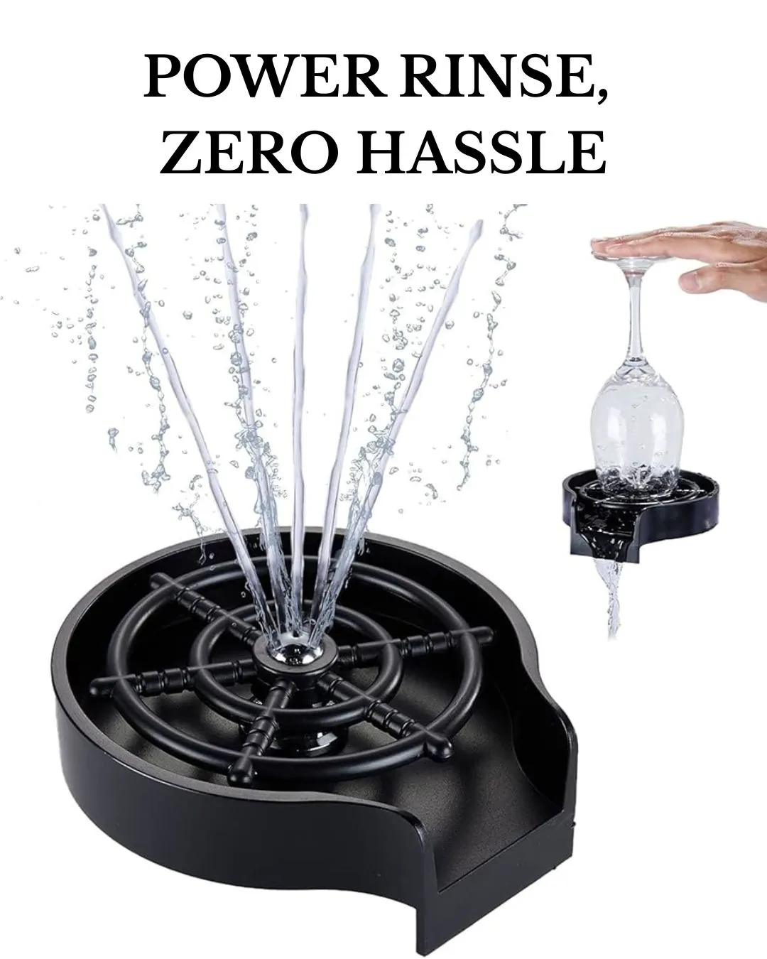 Instant Heat Access (30) 𝐆𝐥𝐚𝐬𝐬 𝐑𝐢𝐧𝐬𝐞𝐫 𝐟𝐨𝐫 𝐒𝐢𝐧𝐤 - Image 1