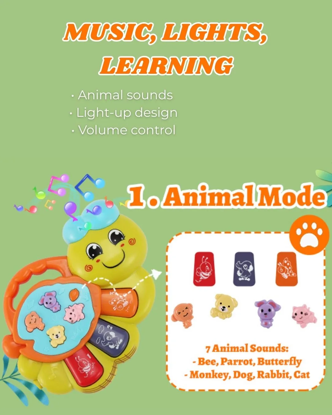 Instant Heat Access (44) 𝐓𝐨𝐞𝐲 𝐏𝐥𝐚𝐲 𝐁𝐚𝐛𝐲 𝐏𝐢𝐚𝐧𝐨 𝐓𝐨𝐲 (12+ Months) - Image 1