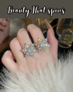 𝐒𝐩𝐚𝐫𝐤𝐥𝐢𝐧𝐠 𝐅𝐥𝐨𝐰𝐞𝐫 𝐑𝐨𝐭𝐚𝐭𝐢𝐧𝐠 𝐑𝐢𝐧𝐠 (Adjustable Fit)