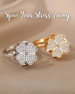 𝐅𝐨𝐮𝐫-𝐥𝐞𝐚𝐟 𝐂𝐥𝐨𝐯𝐞𝐫 𝐀𝐧𝐱𝐢𝐞𝐭𝐲 𝐑𝐢𝐧𝐠