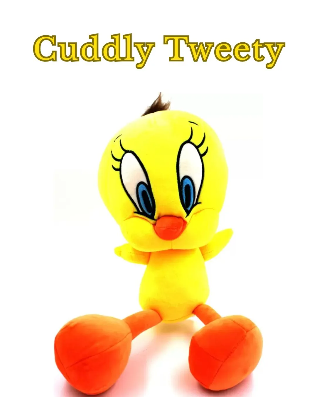 Instant Heat Access (71) 𝐒𝐨𝐟𝐭 𝐓𝐰𝐞𝐞𝐭𝐲 𝐁𝐢𝐫𝐝 𝐏𝐥𝐮𝐬𝐡 𝐓𝐨𝐲 (50cm) - Image 1